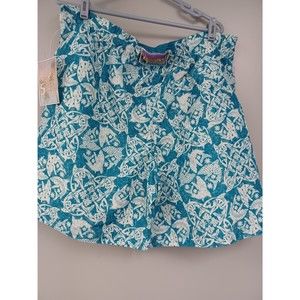 It's 5 O'clock Somewhere Men's Swim Trunks. NWT. Size XXL. Blue & White.